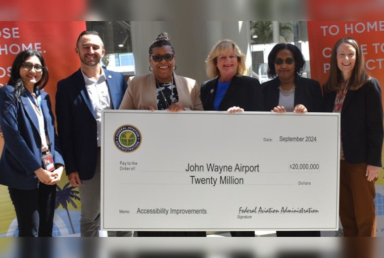 $20 Million FAA Grant Boosts John Wayne Airport Upgrades for Accessibility and Energy Savings