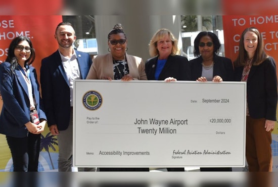 $20 Million FAA Grant Boosts John Wayne Airport Upgrades for Accessibility and Energy Savings