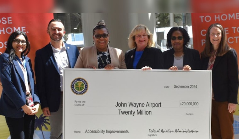 $20 Million FAA Grant Boosts John Wayne Airport Upgrades for Accessibility and Energy Savings