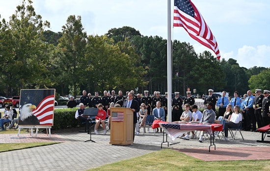 9/11 Survivor Marc Caruso Encourages Remembrance at Milton High School Memorial Event