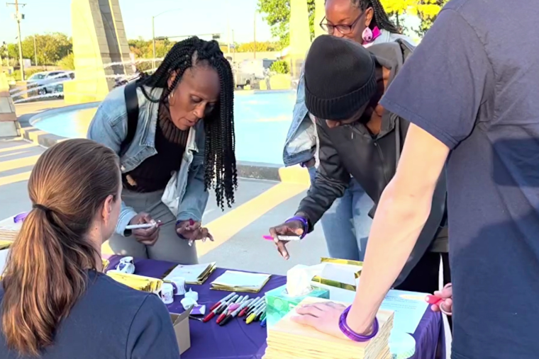 VIDEO: A Community Rallies for Change During Domestic Violence Awareness Month