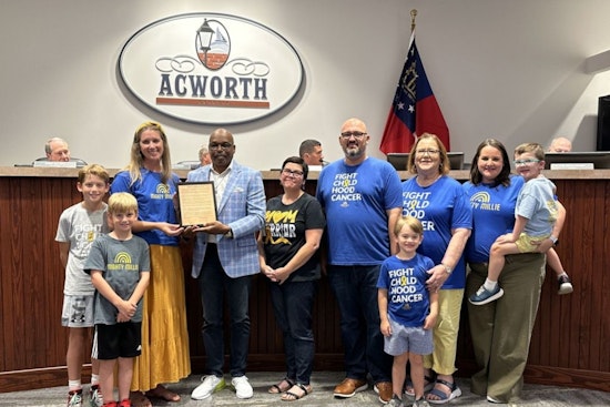 Acworth City Council Declares September Childhood Cancer Awareness Month in Support of Mighty Millie Foundation