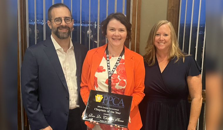 Allegheny County Jail Chaplain Honored by PPCA as County Correctional Chaplain of the Year
