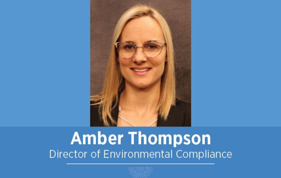 Amber Thompson Takes Helm as Garland's New Director of Environmental Compliance Amid City Growth