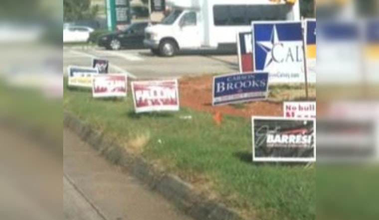 Apple Valley Officials Issue Campaign Sign Regulations to Maintain Order During Election Season