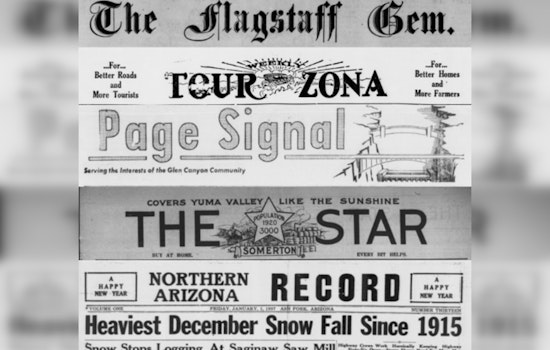 Arizona Libraries Receive $319K NEH Grant for Digitization of Historic Newspapers Ahead of Route 66 Centennial