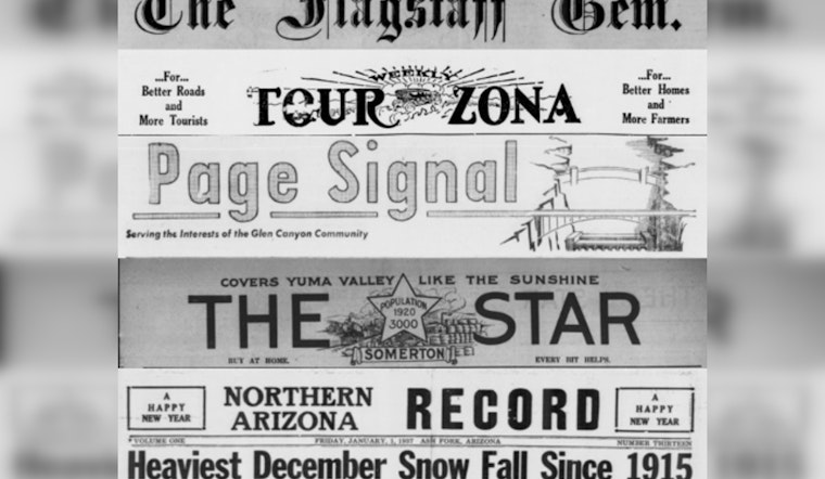Arizona Libraries Receive $319K NEH Grant for Digitization of Historic Newspapers Ahead of Route 66 Centennial