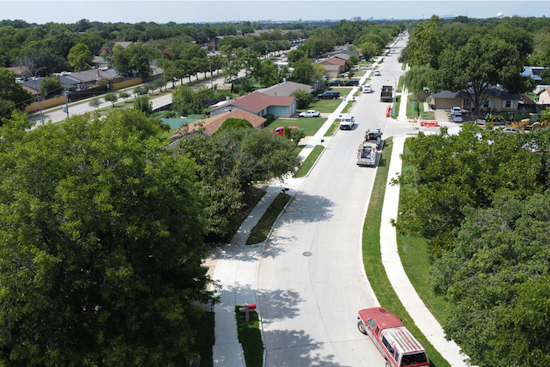 Arlington Celebrates Completion of Shenandoah Drive Infrastructure Project Funded by 2018 Street Bond
