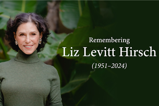 Arlington Honors Philanthropist Elizabeth "Liz" Levitt Hirsch with Dedicated Day and Dream Builder Award
