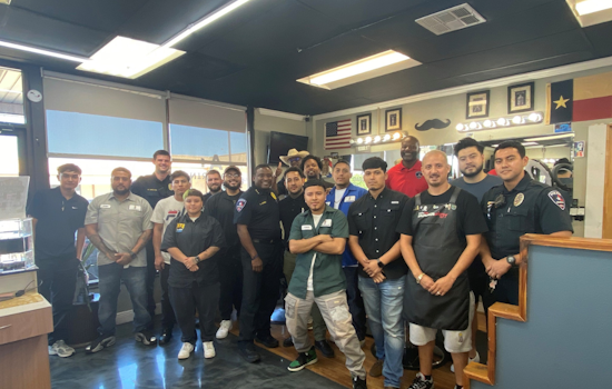 Arlington Police Connect with Community Through "Shop Talk" Series at A+Barbering