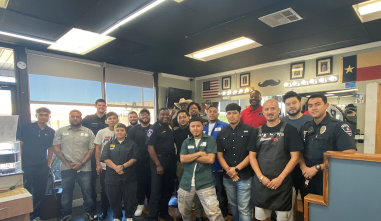 Arlington Police Connect with Community Through "Shop Talk" Series at A+Barbering