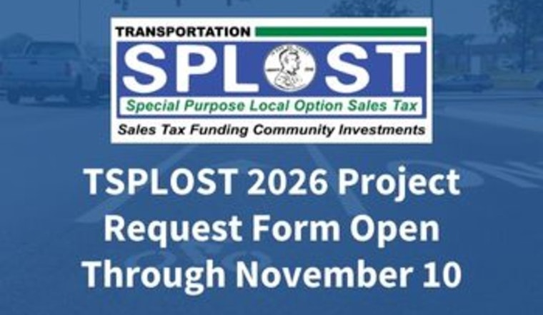 Athens-Clarke County Seeks Community Proposals for TSPLOST 2026, Sets Deadline and Workshops