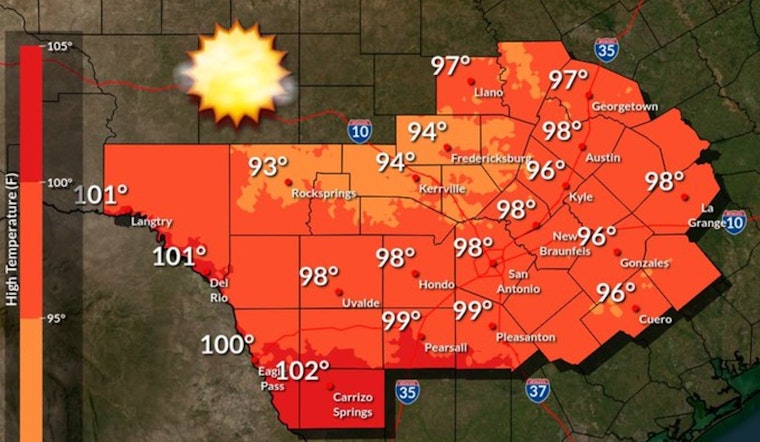 Austin Braces for Heat Wave, Triple-Digit Temperatures Expected Over the Weekend