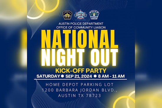Austin Police Amplify Community Unity and Safety at National Night Out Kick-Off Party