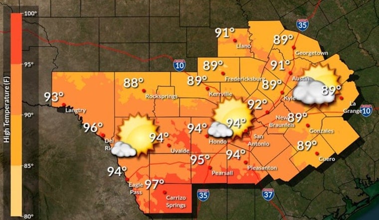 Austin Remains Sunny and Heats Up as Hurricane Francine Strikes the Gulf Coast
