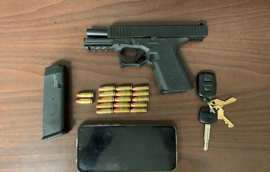 Baltimore Police Arrest Suspect Allegedly Carrying Loaded Handgun on North Calhoun Street