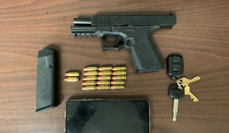 Baltimore Police Arrest Suspect Allegedly Carrying Loaded Handgun on North Calhoun Street