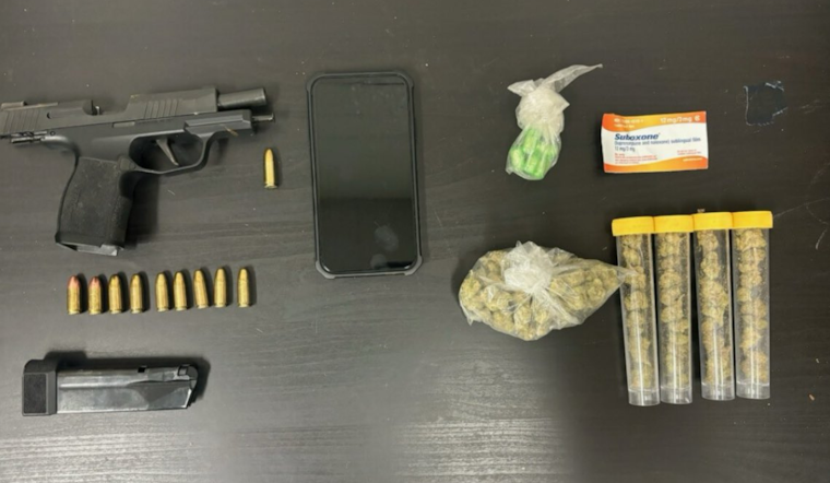 Baltimore Police Nab 25-Year-Old Suspect on Handgun and Drug Charges on Belair Road