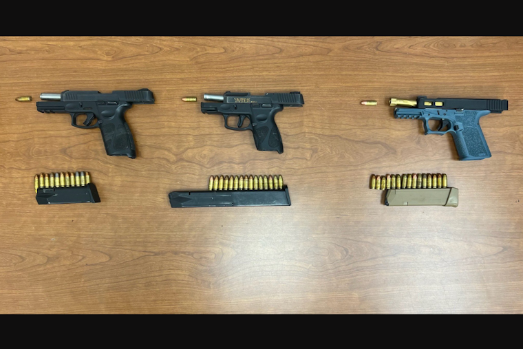 Baltimore Police Seize Handguns in Druid Hill, Three Suspects Charged with Firearms Possession