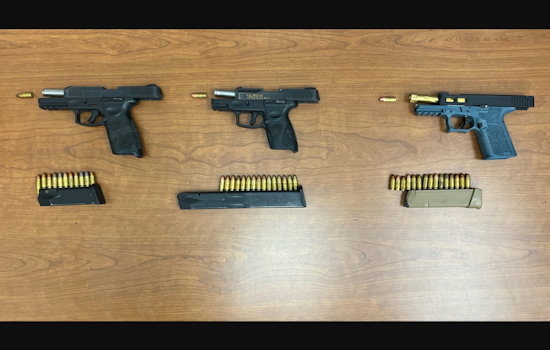 Baltimore Police Seize Handguns in Druid Hill, Three Suspects Charged with Firearms Possession