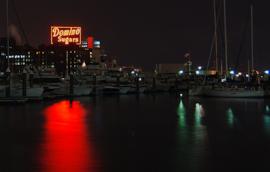 Baltimore's Skyline to Shine with Domino Sugar Refinery's Orange Glow in Support of Orioles' Postseason