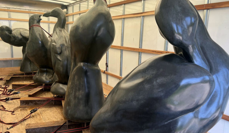 Bellevue Botanical Garden Showcases "The Lost Bird Project" Sculptures for Conservation Awareness