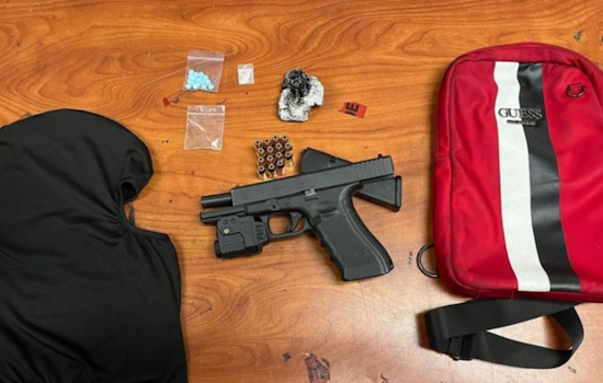 Belmont Man Arrested on Multiple Charges for Narcotics and Firearm Possession During San Mateo Traffic Stop
