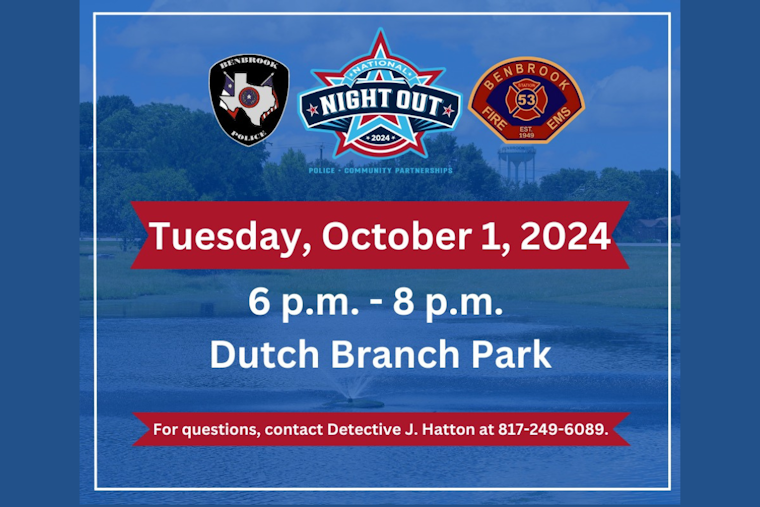 Benbrook, Texas Embraces Community Unity at 41st Annual National Night Out