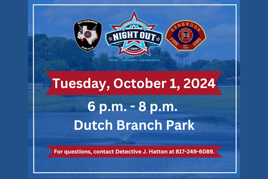 Benbrook, Texas Embraces Community Unity at 41st Annual National Night Out