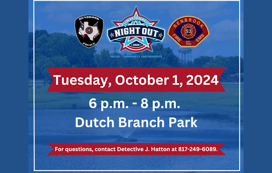 Benbrook, Texas Embraces Community Unity at 41st Annual National Night Out