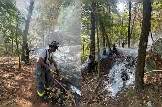 Boston Firefighters Battle Brush Fire Near Enneking Parkway, Maintain Vigilance Against Wildfire Risks