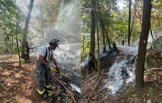 Boston Firefighters Battle Brush Fire Near Enneking Parkway, Maintain Vigilance Against Wildfire Risks