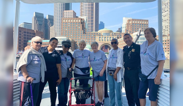 Boston Police and 'Sassy Strollers' Senior Group Enjoy Scenic Boat Ride and Lunch in Community Bonding Event