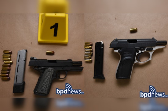 Boston Police Arrest Two Suspected of Unlawful Firearm Possession in Roxbury
