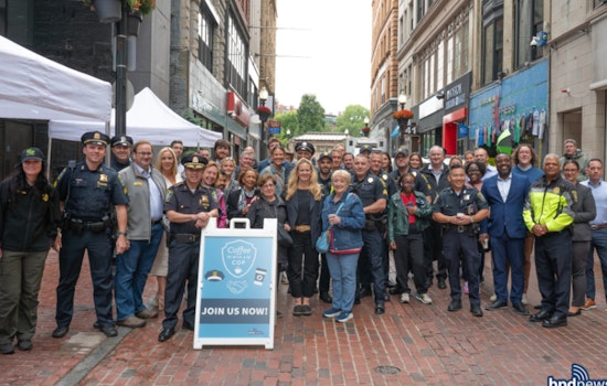 Boston Police Brew Trust with Locals at 'Coffee with a Cop' Event in Downtown Crossing