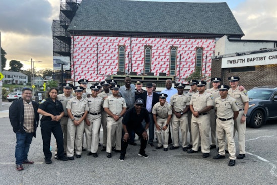 Boston Police Commissioner Cox and Academy Recruits Join Twelfth Baptist Church Peace Walk in Community Bonding Effort