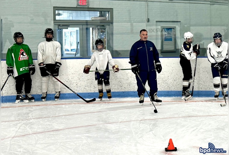 Boston Police Department Laces Up for Community Bonding Through District A-7 Ice Hockey Program