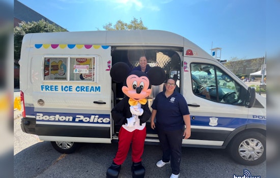 Boston Police Department's Ice Cream Truck Initiative Engages Over 1,000 People This Summer
