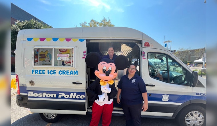 Boston Police Department's Ice Cream Truck Initiative Engages Over 1,000 People This Summer