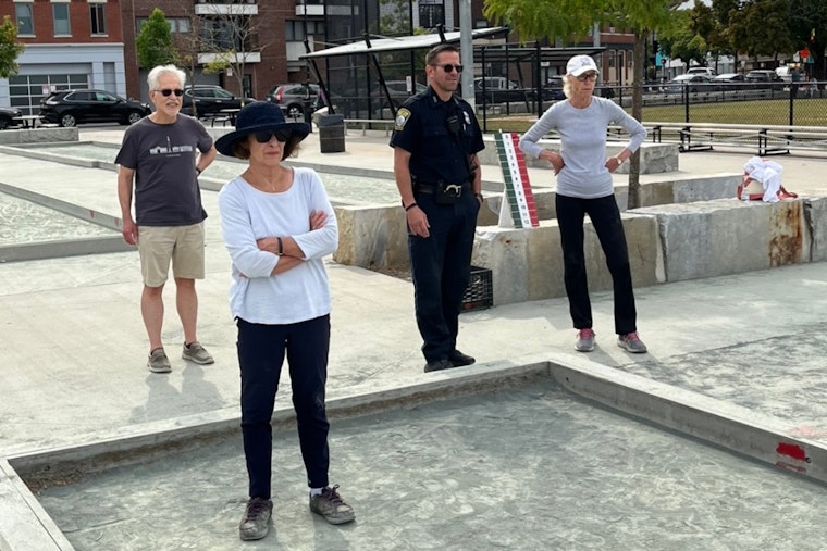 Boston Police Roll into Community Engagement with Bocce Ball Games in the North End
