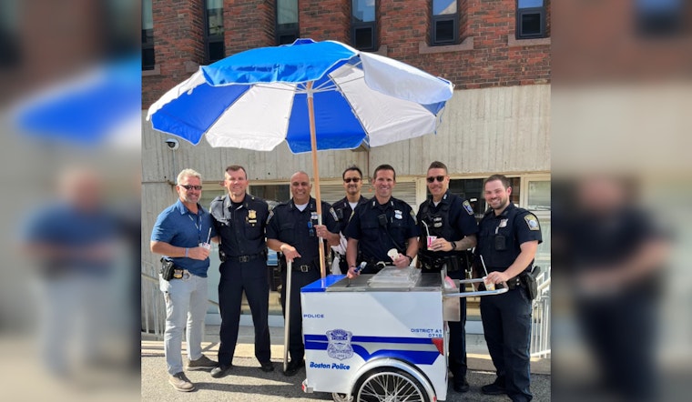 Boston Police Sweeten Community Relations with New District A-1 Slush Cart Initiative