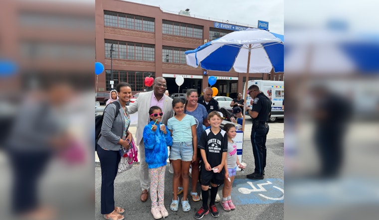 Boston Police Sweeten the Start of School Year with Debut of Slush Cart at Eliot School Carnival