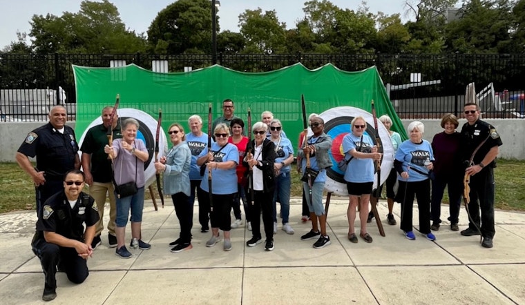 Boston Police Unite with Charlestown Seniors for Archery Lessons in "Walk the Beat" Program
