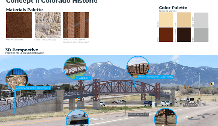 Boulder County Seeks Public Input on CO 119 Bikeway Overpass Designs, Previews BRT Branding and Gunbarrel Shuttle Plans