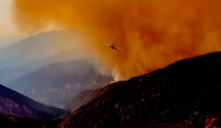 Bridge Fire Scorches Over 800 Acres in Angeles National Forest, Prompting Evacuations Near Glendora