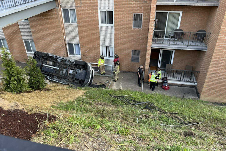 Bridgeville Awakens to Car Crash Against Grandview Tower Condominium, Grandview Avenue Closed