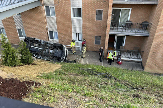 Bridgeville Awakens to Car Crash Against Grandview Tower Condominium, Grandview Avenue Closed