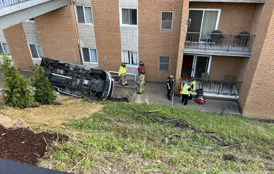 Bridgeville Awakens to Car Crash Against Grandview Tower Condominium, Grandview Avenue Closed