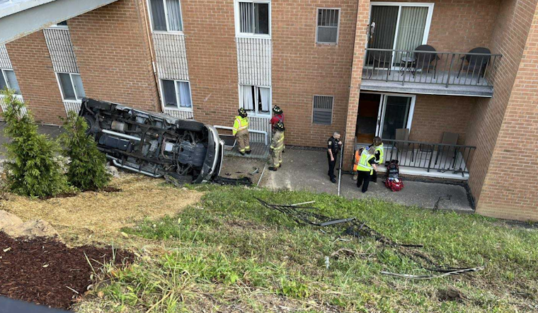Bridgeville Awakens to Car Crash Against Grandview Tower Condominium, Grandview Avenue Closed
