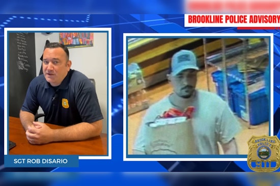Brookline Police Seek Suspect in Credit Card Skimming at Local Supermarket, Urge Public Vigilance